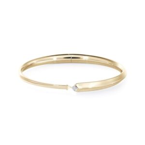 De Beers Forevermark Diamond Avaanti™ Closed Bangle in 18K Yellow Gold