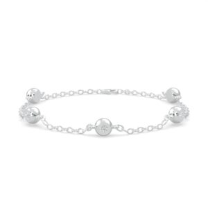 Lands Collection Canadian Diamond Spirit Bracelet | Ascent in White Gold