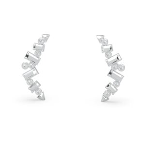 Lands Collection Canadian Diamond Ice Earring | Ascent in White Gold