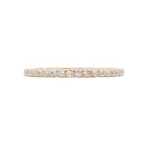 De Beers Forevermark Diamond Pavé Band in 18K Rose Gold