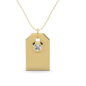 Lands Collection Canadian Diamond Earth Pendant | Summit in Yellow Gold