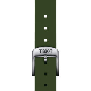 Tissot official kaki silicone strap lugs 22 mm